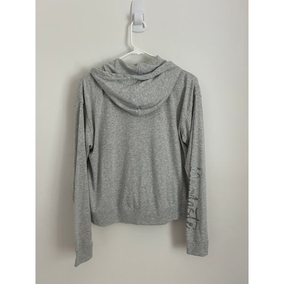 Gaiam Namaste Lightweight Sweatshirt Gray Full Zip Size Small - Picture 6 of 8
